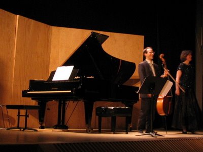 Renaud Déjardin and Márta Gődény, La Maison Française, May 24, 2006