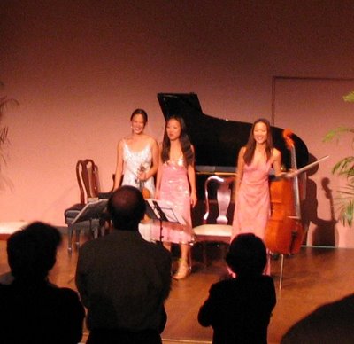 Ahn Trio, National Museum of Women in the Arts, May 3, 2006