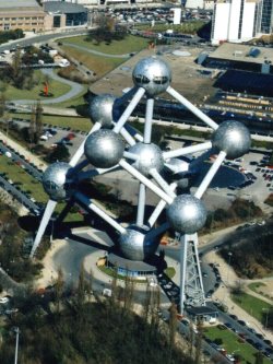 The Atomium, designed by André Waterkeyn