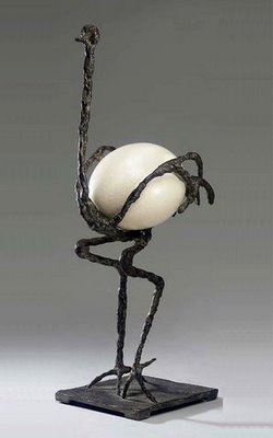 Diego Giacometti, L'Autruche, or the Ostrich