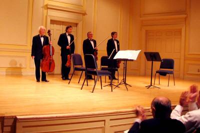 Borodin Quartet at the Library of Congress, October 19, 2005