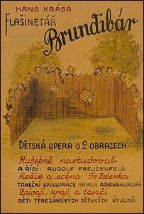 Premiere poster, Brundibár