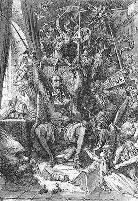 Gustave Doré, Don Quixote in his study