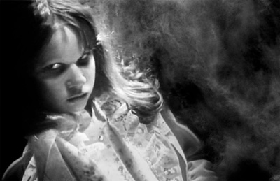 Linda Blair as Regan MacNeil, The Exorcist, directed by William Friedkin