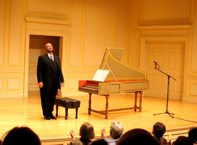 Jacques Ogg, harpsichordist, Library of Congress, Coolidge Auditorium, May 5, 2006