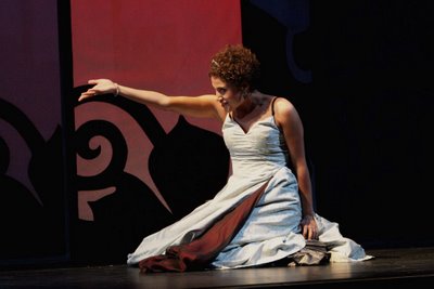 Bronwen Forbay as Orasia, Orpheus, Wolf Trap Opera, 2006, photo by Carol Pratt