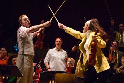 Giorgio Battistelli, Prova d'orchestra, De Vlaamse Opera, March 2006, photo by Annemie Augustijns