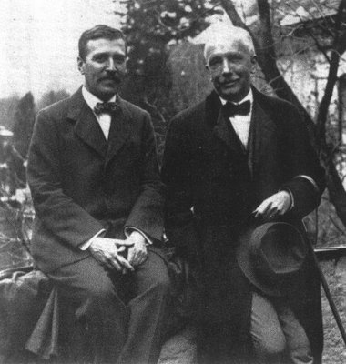 Hugo von Hofmannsthal and Richard Strauss, c. 1915