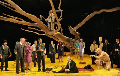 The Tempest, Santa Fe Opera, set and costumes designed by Paul Brown, photo by Ken Howard © 2006
