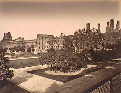 Palais des Tuileries, Paris, 1871, historical photograph in the Charles Deering McCormick Library, Northwestern University