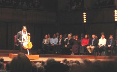 Yo-Yo Ma, Kennedy Center Concert Hall, April 4, 2006