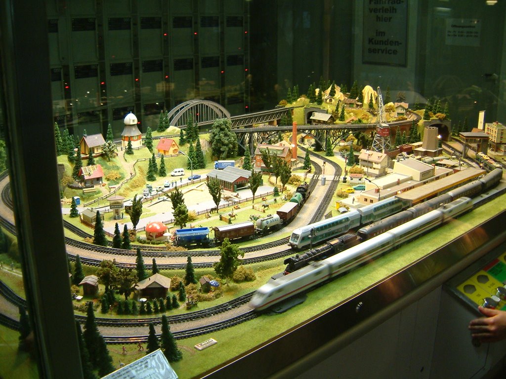 Model Train Hobby is Common in Germany