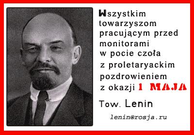 Lenin na 1 maja