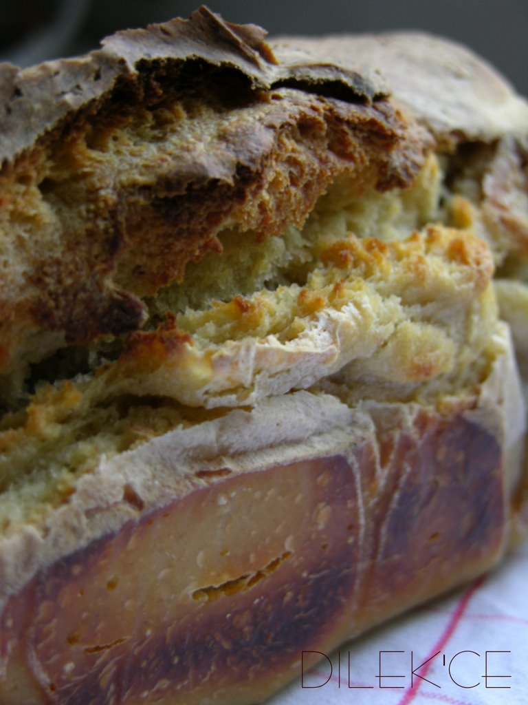 Brot mit Hefe aus Kirchererbsen / Chickpea-Yeas-Bread