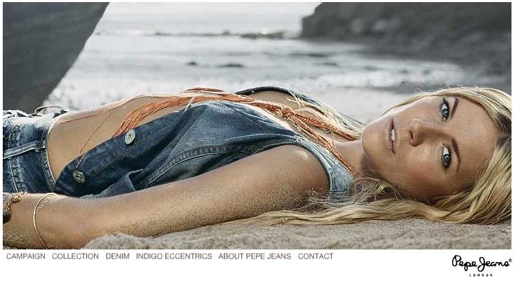 coolchiq: Sienna Miller For Pepe Jeans