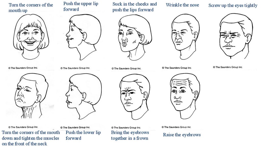 Facial Exercises For Bells Palsy 8
