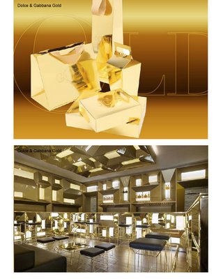 dolce and gabbana gold