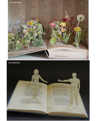 Sue Blackwell Paper Art
