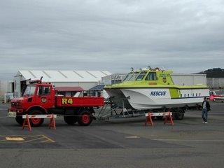 Airport rescue boat