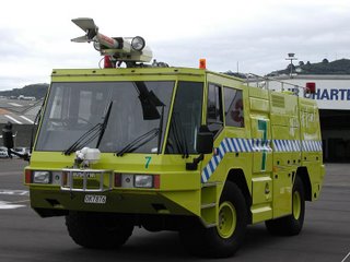 Wellington International Airport Fire Engine