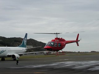 Helipro Jetranger II arrival
