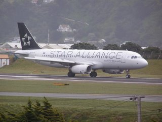 A320 in Star Alliance scheme