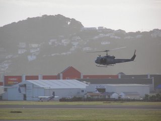 RNZAF Huey Arrival