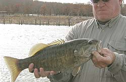 Lake Skiatook Oklahoma Smallmouth Bass Fishing Report