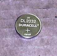 Duracell DL2032 3 Volt Lithium Coin Battery