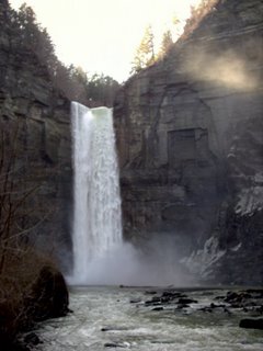 Taughannock Falls = 200+ foot drop