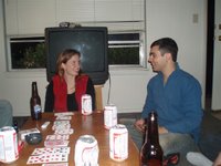 Jogando cartas, antes do saidão - Playing cards, before going out