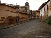 Ancient street in Patzcuaro