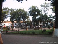 Plaza don Vasco de Quiroga in Patzcuaro