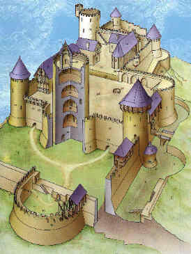 La Vie Dans Les Chateaux Forts Du Moyen Age