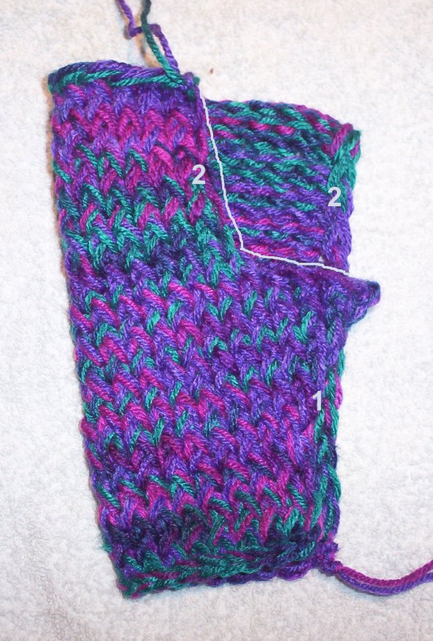 Loom Knitting Provo Craft S Fingerless Gloves Pattern
