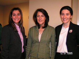 Claudia Vico, Linda Ruickbie and Mary-Claire Jankowski