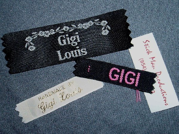 gucci woven label