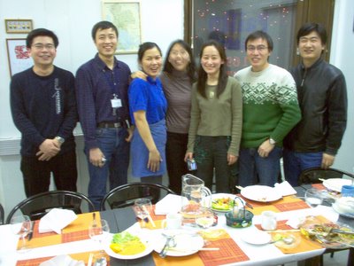 Chinese group at Oulu Flextronics dined at the Pailin Thai Restaurant