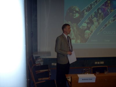 Strategy Manager of the Oulu City, Juha Ojala