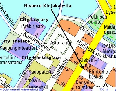 Location - Nispero Kuirjakahvila