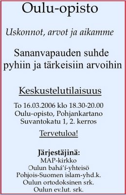 Poster from Yrjö