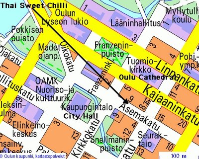 Location of Thai sweet Chili Grocerry Store