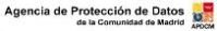 Agencia de Protección de Datos de la Comunidad de Madrid