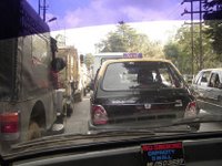 Typical Shillong Traffic Jam
