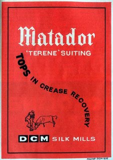 Matador 'Terene Suiting' (DCM Silk Mills)