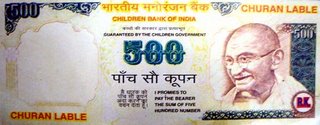 Fake 500 Rupee Note