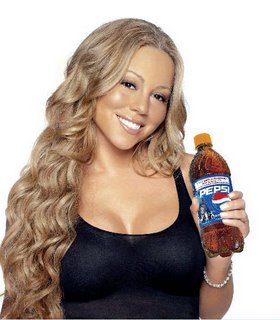 Mariah Carey with PEPSI brand