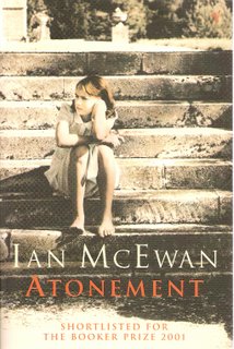Atonement bookcover; Vintage
