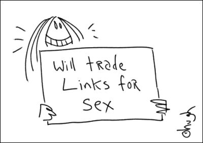 will trade links for sex