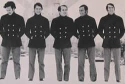O Conjunto (esquerda para direita): Antônio Adolfo, Jurandir Meirelles, Roberto Menescal, Wilson das Neves e Hermes Contesini